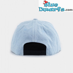 Puffo Brontolone - Berretto da baseball per adulti - Snapback - Azzurro - Bavarian Caps - 58cm