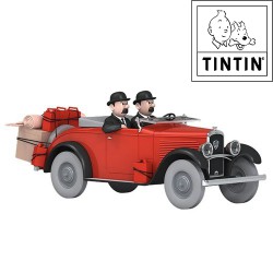 Thompson and Thomson -The Roadster Peugeot 201 - 1932 - Tintin Car - Scale 1/24 - No. 56