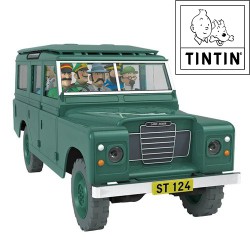 El Land Rover de Trenxcoatl - 109 Series III 2,6 L-1972 - Tintin Car - Scale 1/24 - No. 57