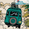 Le Tout-terrain pour Trenxcoat - Land Rover 109 Series III 2,6 L-1972 - Voiture de Tintin - Échelle 1/24 - N° 57