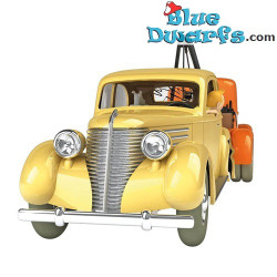 De verongelukte auto - Imperia TA-7 Mesange 2-Door Sedan - 1938 - Kuifje auto - Schaal 1/24 - Nr. 61