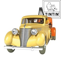 The damaged car - Imperia TA-7 Mesange 2-Door Sedan - 1938 - Tintin Car - Scale 1/24 - No. 61