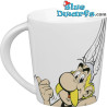 Astérix et Obélix de chaque côté - Tasse en céramique Astérix et Obélix - 380ML