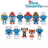 Brillenschlumpf - Sammlerstück Taschenclip Schaum - Monogram - 5cm