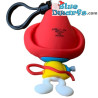 Fireman Smurf - Collectible a Bag Clip Foam - Monogram - 5cm