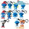 Complete set - 11 smurf Collectible a Bag Clips Foam - Monogram - 5cm