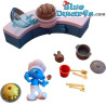 Gourmet Smurf playset with kitchen - Giochi Preziosi - 2024
