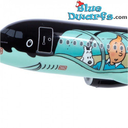 El avión Airbus Air Brussels - Figura de Tintín - Modelo A320 Rackham - Tintinimaginatio - 1/200 - 19cm