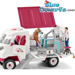 Revisión de salud de caballos antes del gran torneo - Schleich Vida en la Granja - 72140