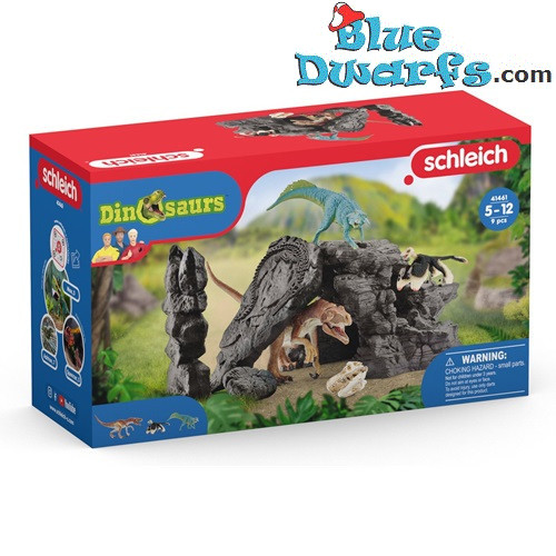 Dino-Set mit Höhle - Schleich Tiere - 41461