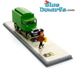 Kuifje auto - De Celwagen uit De Scepter van Ottokar - Schaalmodel 1/43 - Moulinsart