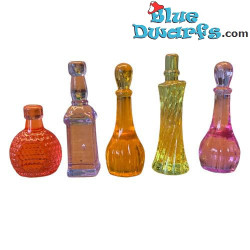 Potion bottles - Smurfs Decoration Product - Smurf Not Included - +/- 3.5cm