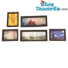 5 x Schilderijen - Smurfen Decoratie Product - Smurf Niet Inbegrepen - 7x3 & 4x3 cm