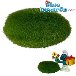 Plante de Mousse - Produit de Décoration Schtroumpfs - Schtroumpf Non Inclus - 5x6cm