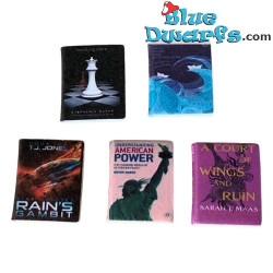 5 x Books - Smurfs Decoration Product - Smurf Not Included - 2x1.5cm