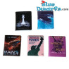 5 x Boeken - Smurfen Decoratie Product - Smurf Niet Inbegrepen - 2x1,5 cm