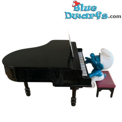 Piano - Producto de Decoración de Pitufos - Pitufo No Incluido - 9x8 cm