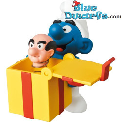 40247: Lolsmurf met Doos - UDF - 2023 - Medicom - 8cm