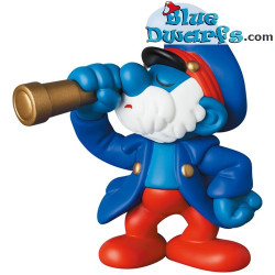 20141: Puffo capitano - giacca blu - UDF - 2023 - Medicom - 8cm
