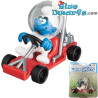 40604: Astronauten-Schlumpf mit Mondbuggy - UDF - 2023 - Medicom - 8cm