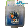 20221: Smurf met oranje en gouden snoepzak - UDF - 2023 - Medicom - 8cm