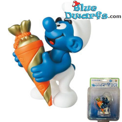 20221: Puffo con cono arancione - UDF - 2023 - Medicom - 8cm
