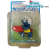 20137: Wellenreiter Schlumpf - rotes Surfbrett - UDF - 2023 - Medicom - 8cm