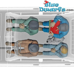 La Custom de Sbrodj - Voiture de Tintin N°40 - 1/24 - Tintin Objectif Lune - 10 cm