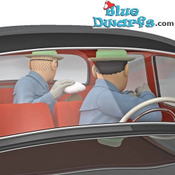 Bienlein in Mercedes 180 Borduriaj - Tim und Struppi Auto Nr. 43 - 1/24 - 10 cm