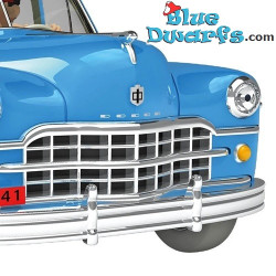 Coronet Dodge - Coche de Tintín N°45 - 1/24 - Tintín Objetivo Luna - 10 cm