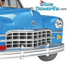 Coronet Dodge - Auto di Tintin N°45 - 1/24 - Tintin Obiettivo Luna - 10 cm