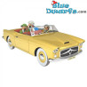 The bordure convertible  Mercedes-Benz 220 S - Pontoon Cabriolet, series W180 -- Tintin Car N°24 - 1956 - 1/24 - 12 cm