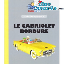 El convertible bordurar Mercedes-Benz 220 S - Pontoon Cabriolet, series W180 -- Coche de Tintín N°24 - 1956 - 1/24 - 12 cm