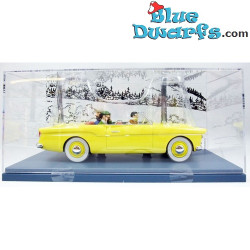 La bordure convertibile Mercedes-Benz 220 S - Pontoon Cabriolet, series W180 - Auto Tintin N°24 - 1956 - 1/24 - 12 cm