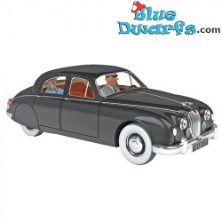La Jaguar MK1 Saloon de Dawson - Coche de Tintín -1956 - N°35 - 1/24 - 12 cm