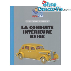 La Conduite Intérieure Beige - Voiture de Tintin N°36 - 1/24 - 12 cm