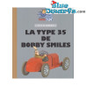 Der Bobby lächelt Bugatti Typ 35 - Tim und Struppi Auto Nr. 41 - 1/24 - 12 cm