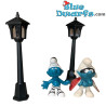 2 x Lampadaires - Produit de Décoration Schtroumpfs - Schtroumpf Non Inclus - 10x2cm