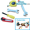5 x Tools - Smurfs Decoration Product - Smurf Not Included - +/- 2,5cm