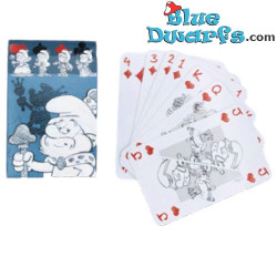 Baraja de Cartas de Pitufos - 55 cartas - Los Pitufos Esbozados