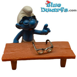 Miniature Eyeglasses  - Smurfs Decoration Product - Smurf Not Included - 1.5cm