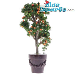 Miniature Potted Fruit Tree - Smurfs Decoration Product - Smurf Not Included - 1:12