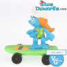 6) Bontina con skateboard - Hardee's - Schleich - 5,5cm - VG