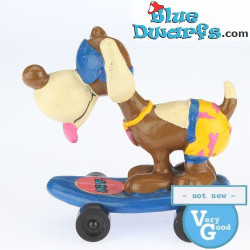 5) Puppy on Skateboard - Hardee's - Schleich - 5,5cm - VG