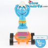 3) Zwemmende Smurf op Skateboard - Hardee's - Schleich - 5,5cm - VG