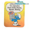 Smurf Coaster - French Language - Very Good Condition