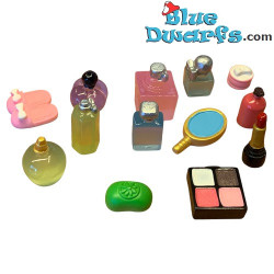 13x Beauty Accessories - Smurfs Decoration Product - Smurf Not Included - +/- 1,5x2cm
