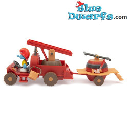 The Smurfs Fire Truck - Fire Fighter Smurf Playset - Giochi Preziosi - 2024