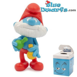 Grand Schtroumpf avec verres de chimiste - Schtroumpfs Figurines Amusantes - Giochi Preziosi - 2024 - 7,5 cm