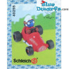 40255: Pilote de Course, Schtroumpf (rouge, Super schtroumpf/MIB)